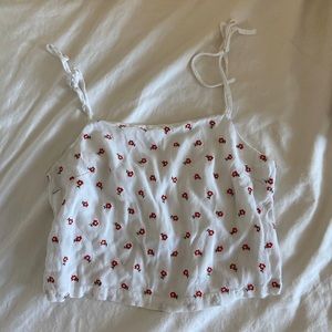 brandy melville flower top